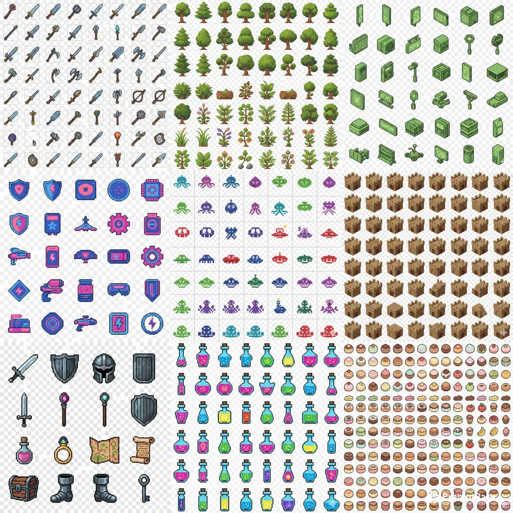 Pro Pixel Art Sprite Sheets