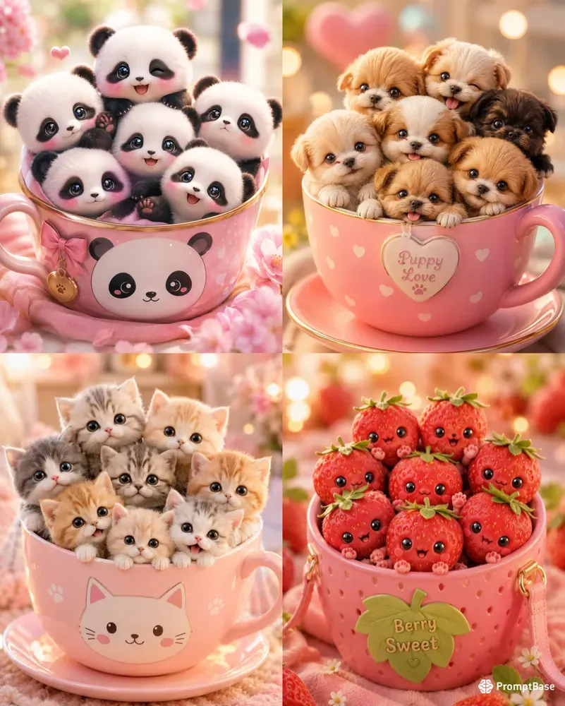Tiny Cuteness Containers