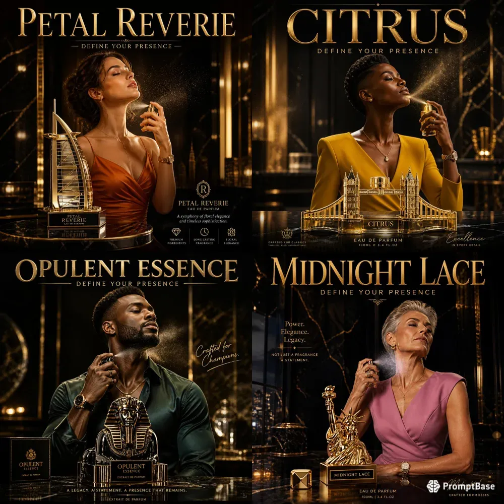 Elegant Perfume Creations