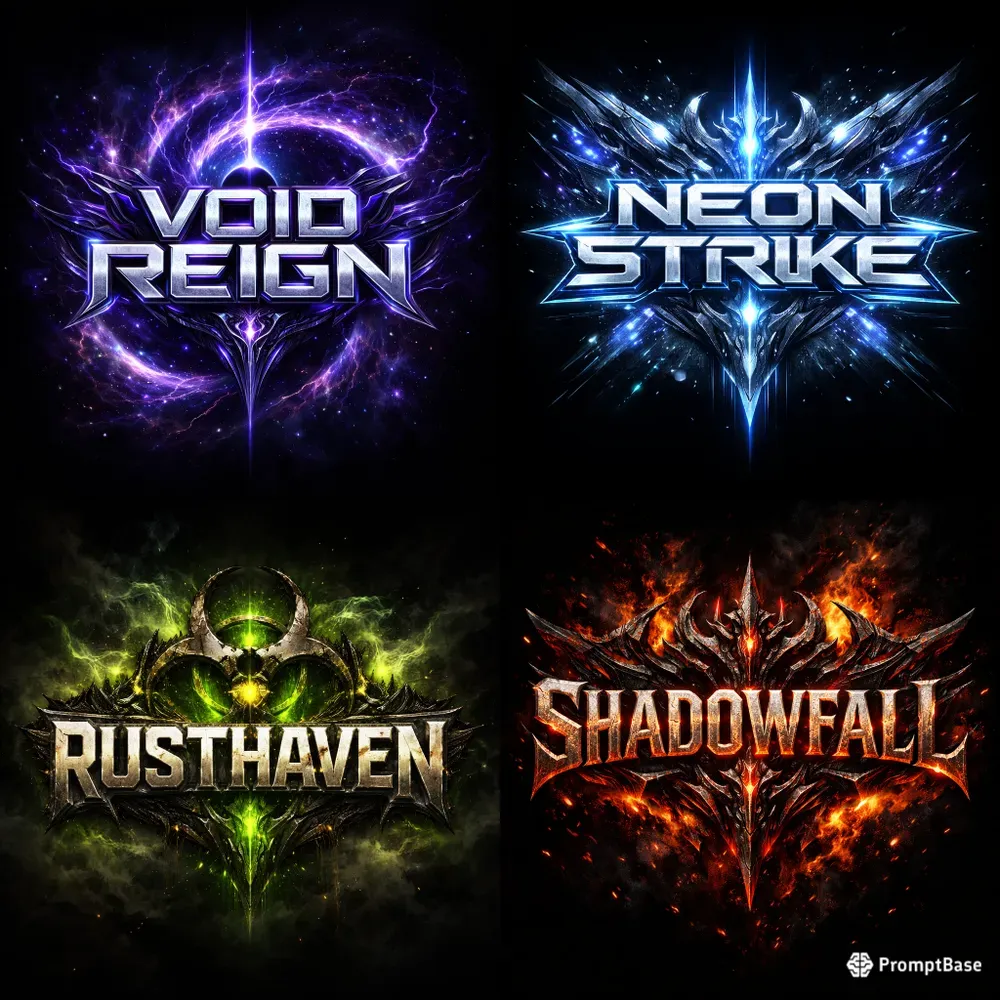 Epic Gamer Typography Engines