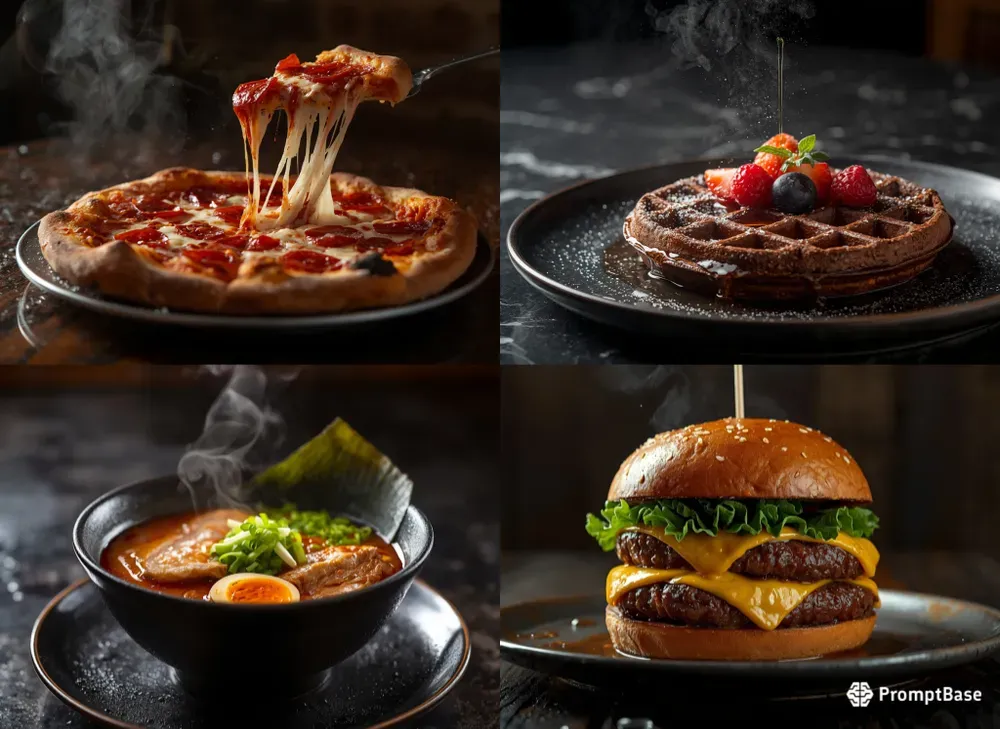 Cinematic Gourmet Food Photography