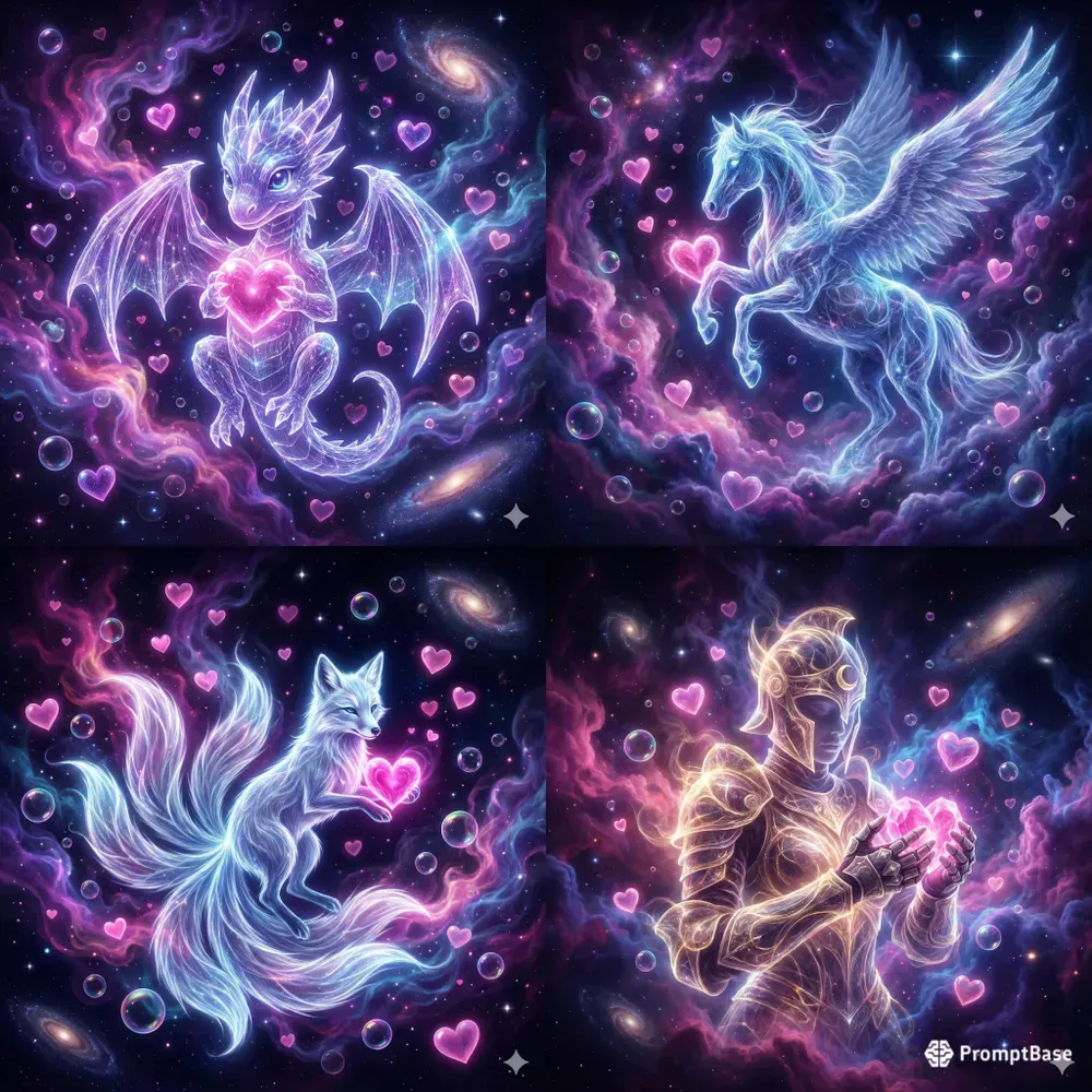 Glowing Translucent Fantasy Art
