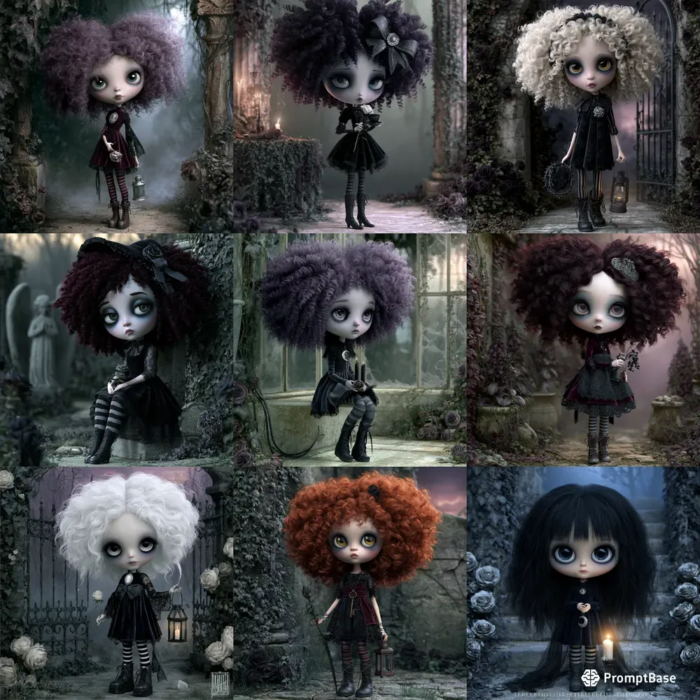 Gothic Girls Art