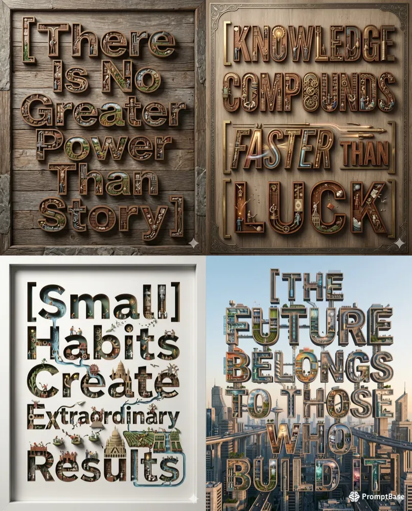 Semantic Typography World Builders