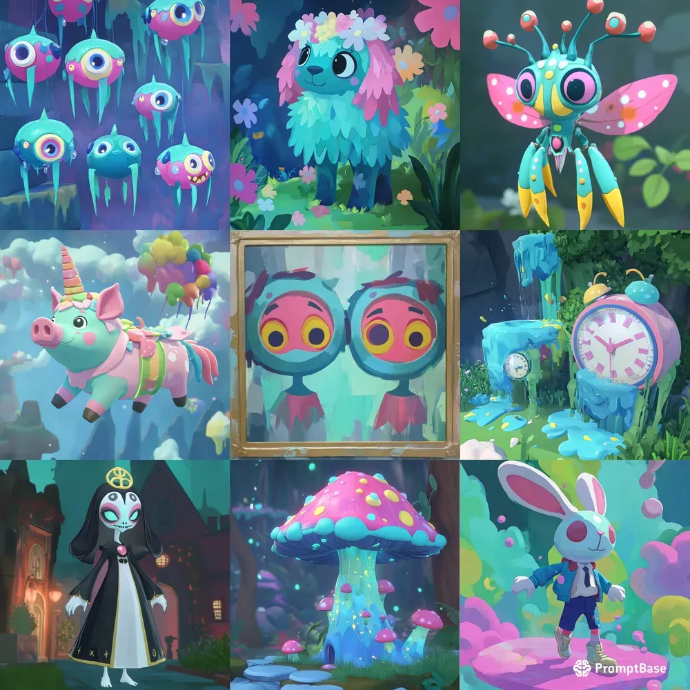 Surreal Whimsical Fantasy Showcases