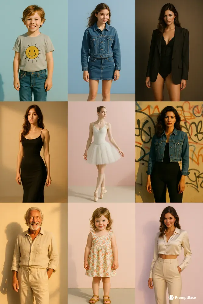 Realistic Full Body Portraits