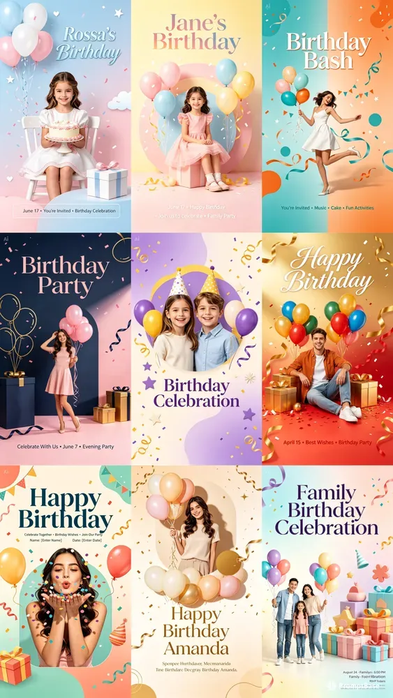 Birthday Banner Design Generator