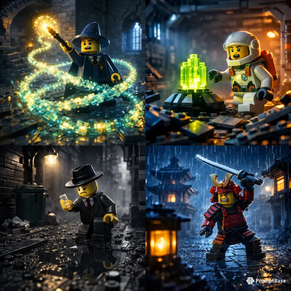 Brickcinema Minifig Directors