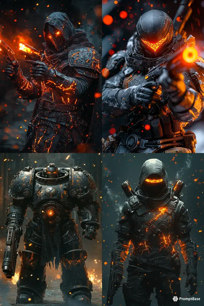 Emberforge Berserker Scifi Art