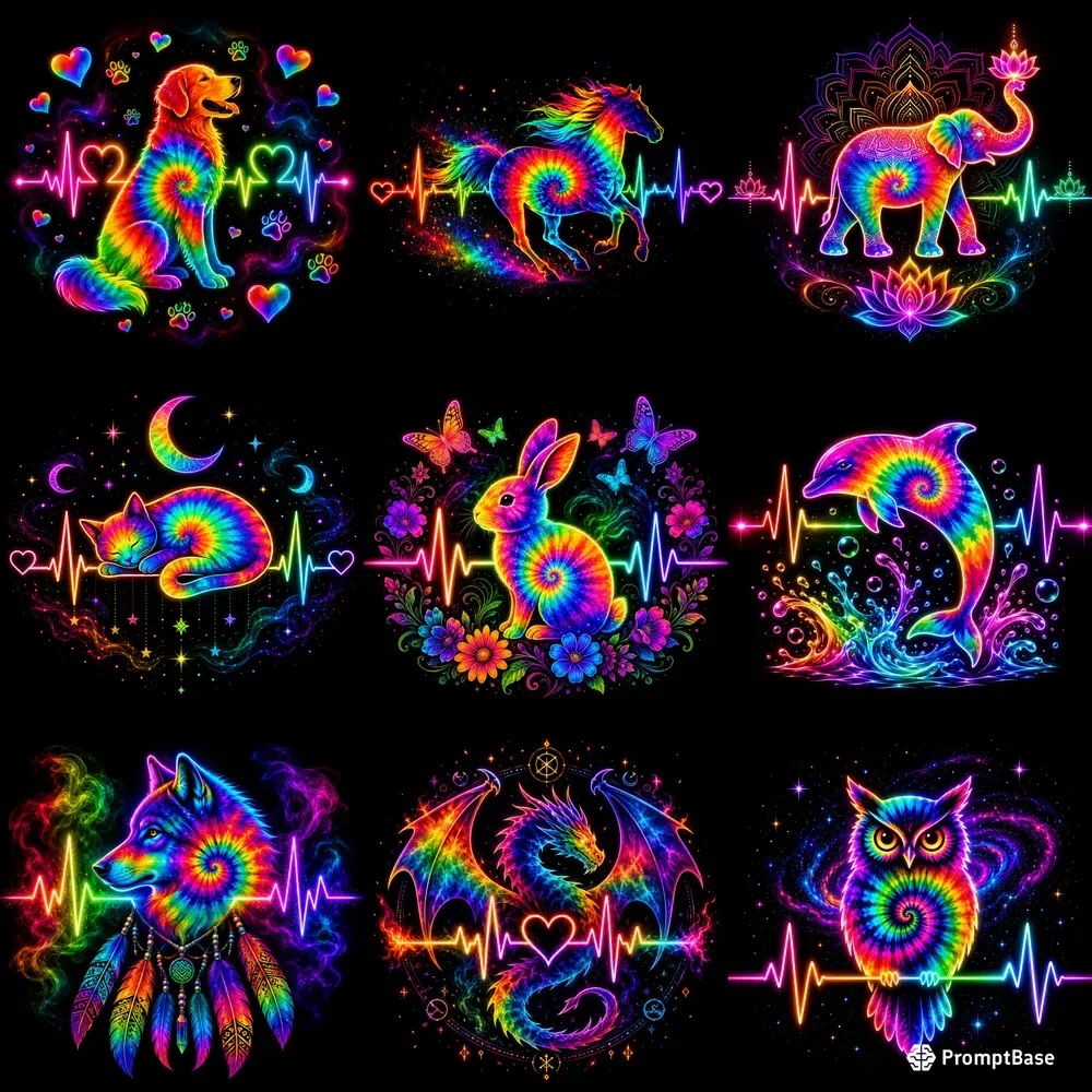 Rainbow Paw Heartbeats
