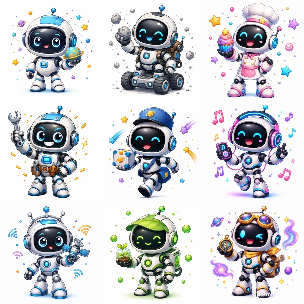 Space Robot Companion Kits