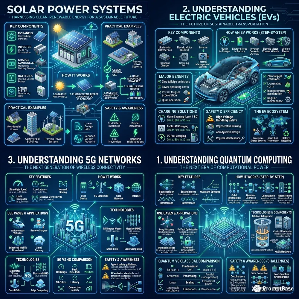 Futuristic Tech Infographics