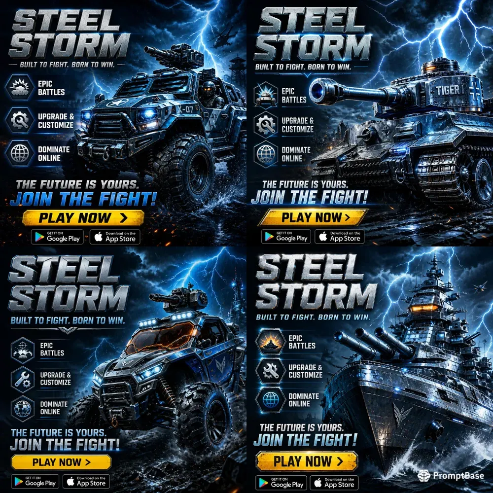 Dramatic Game Poster Designs