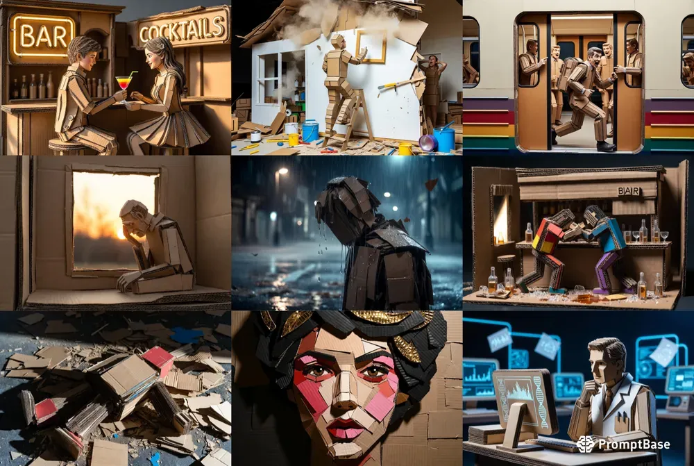 Cardboard Cinematic Worlds