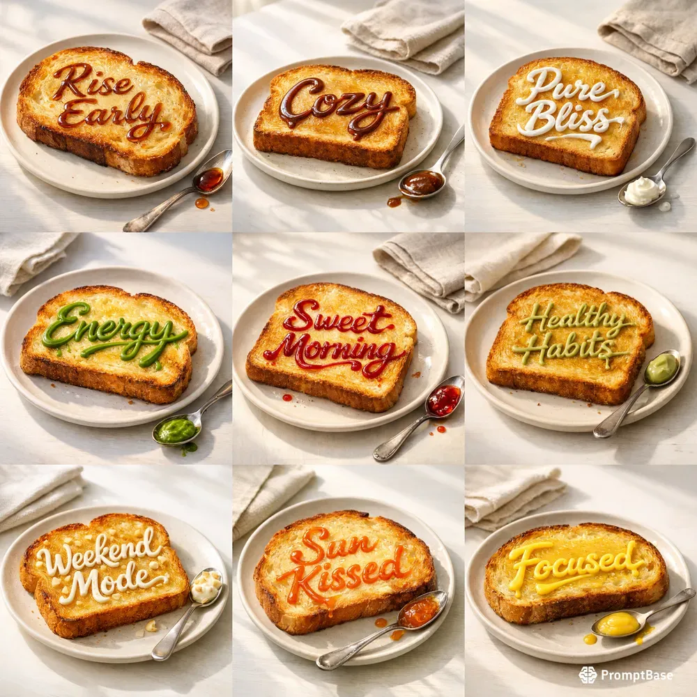 Sauce Handwritten Artisan Toasts