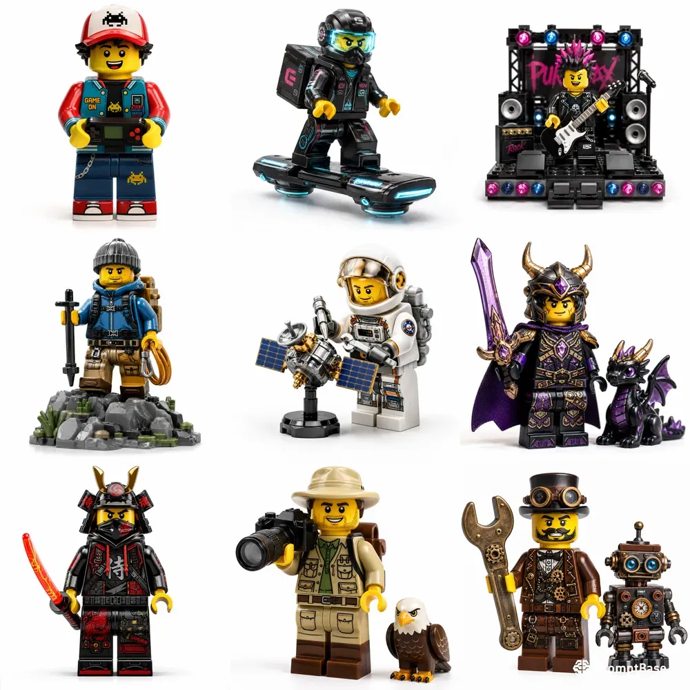 Premium Brick Toy Characters