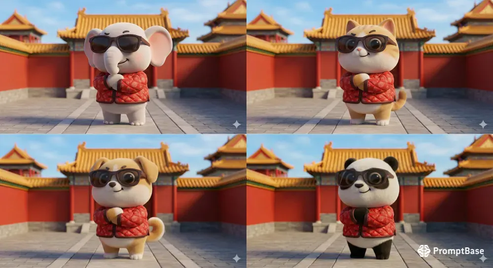 Swag 3D Animals In Beijing