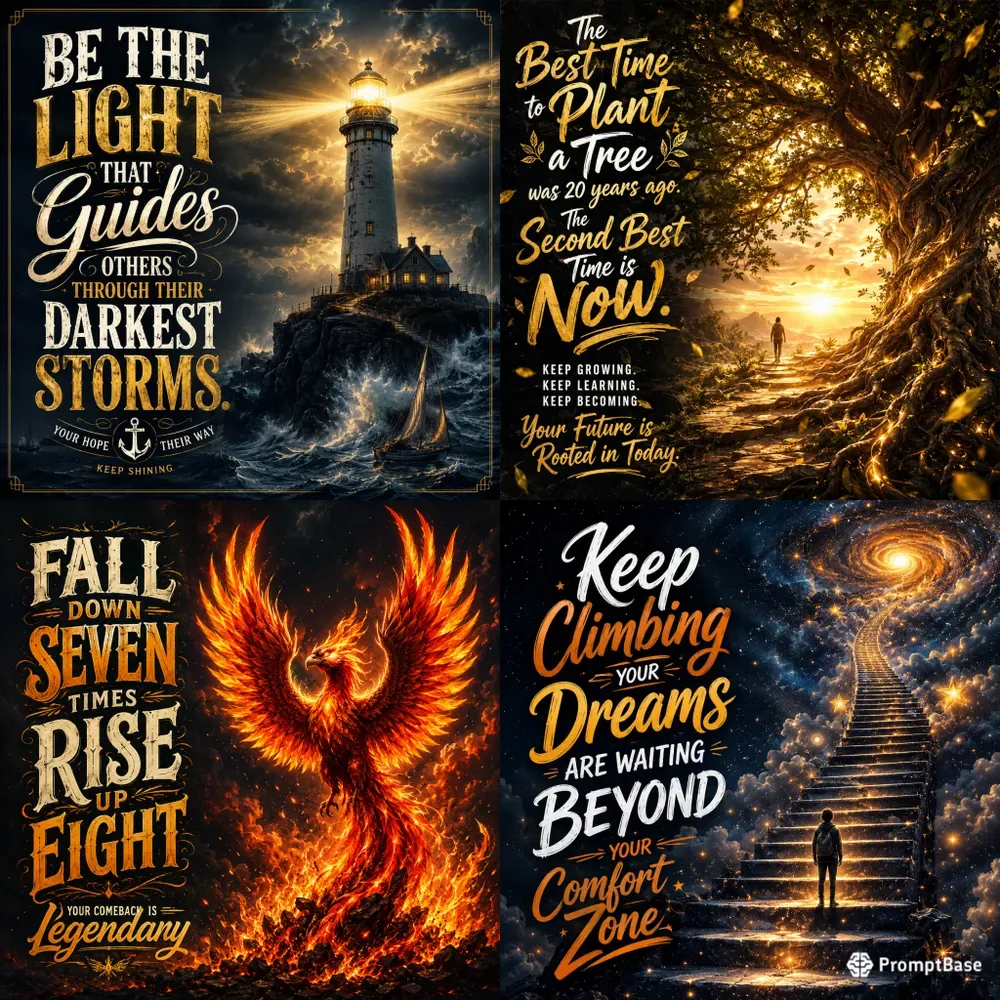 Motivational Vision Quote Posters