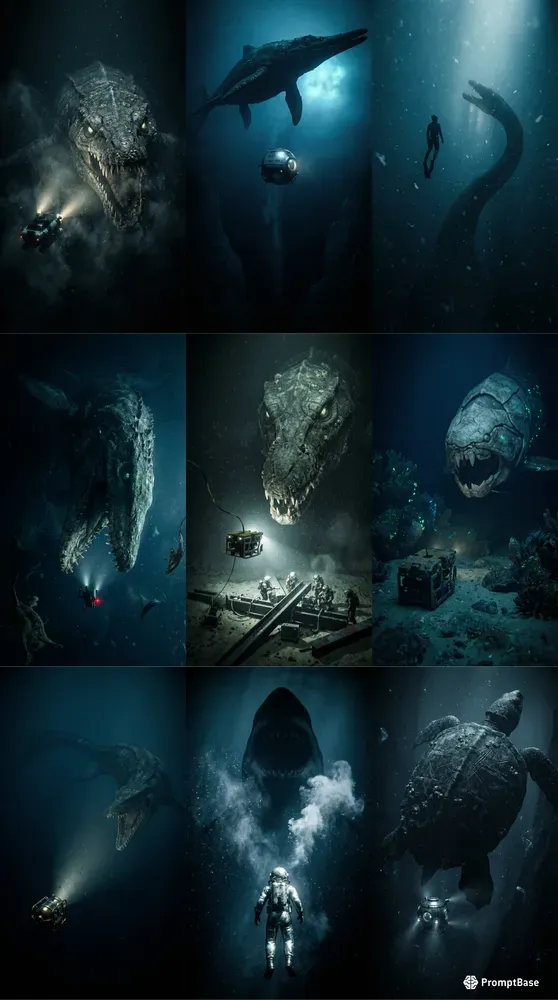 Dark Thalassophobia Horrors