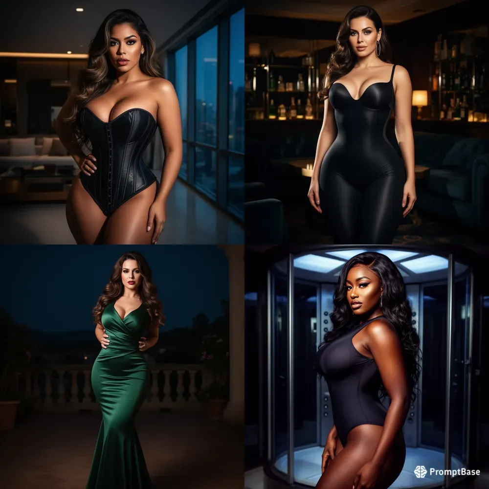 Voluptuous Editorial Glamour Shots