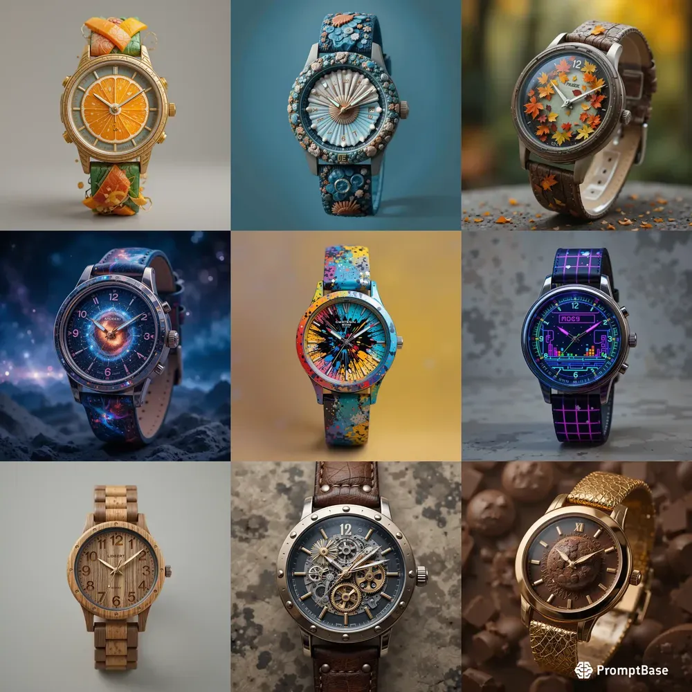 Whimsical Wristwatch Designs Inspiration