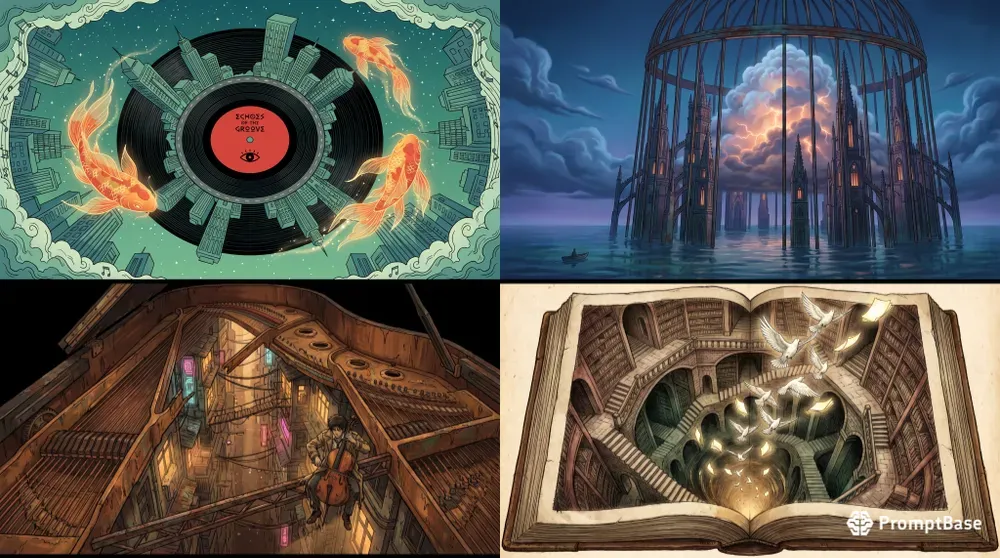 Impossible Canvas Worlds Anime