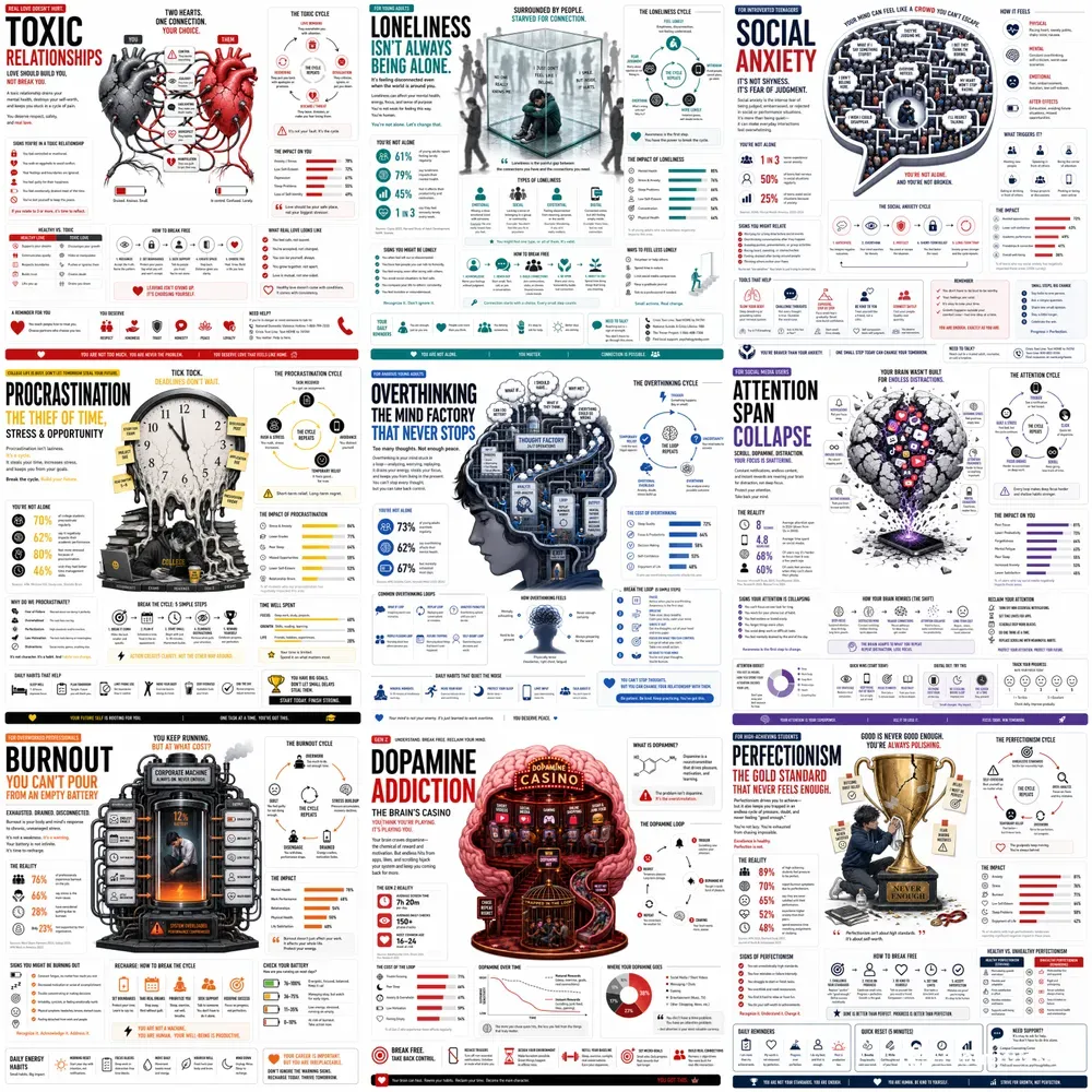 Psychology Infographic Art