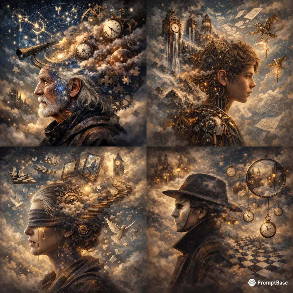 Mindscapes Of Time And Imagination