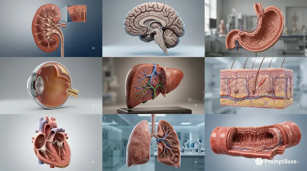 Medical Organ Crosssections