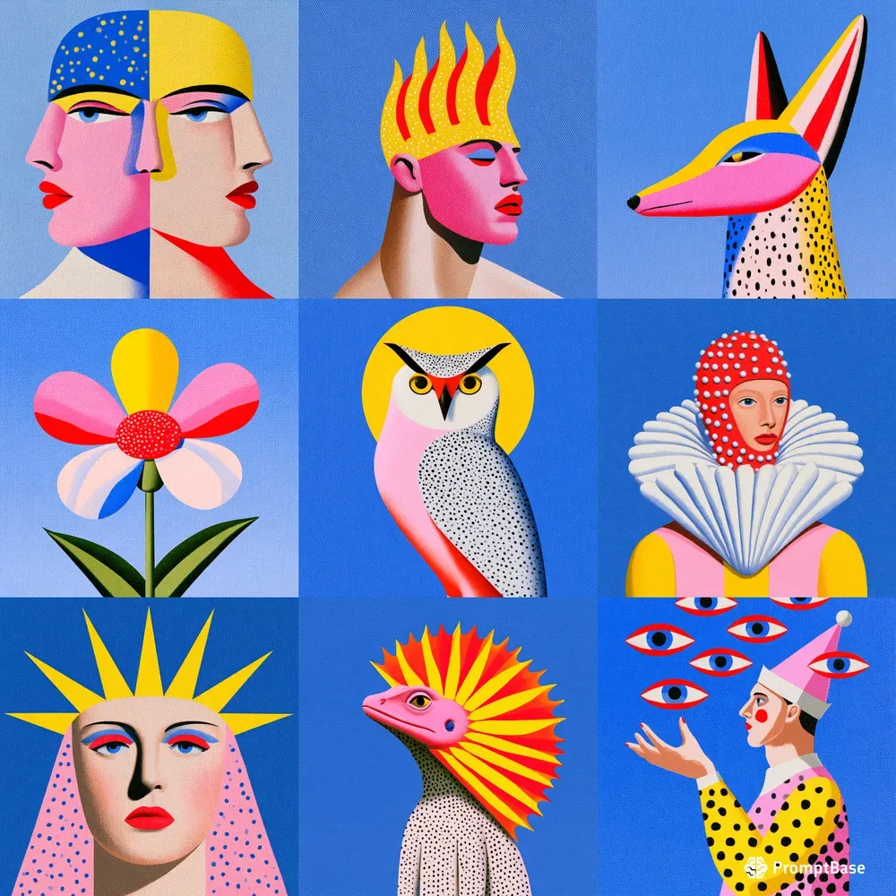 Graphic Fable Illustrations