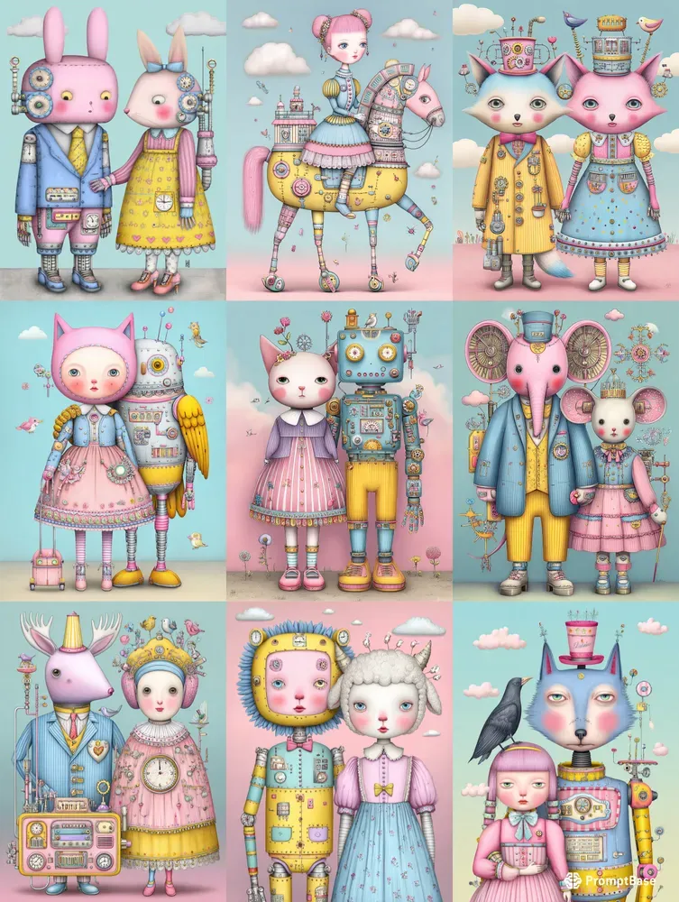 Alice In Clockwork Love Junk Journals