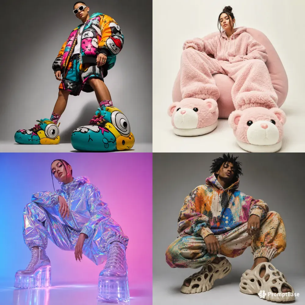 Bold Pop Streetwear Editorials
