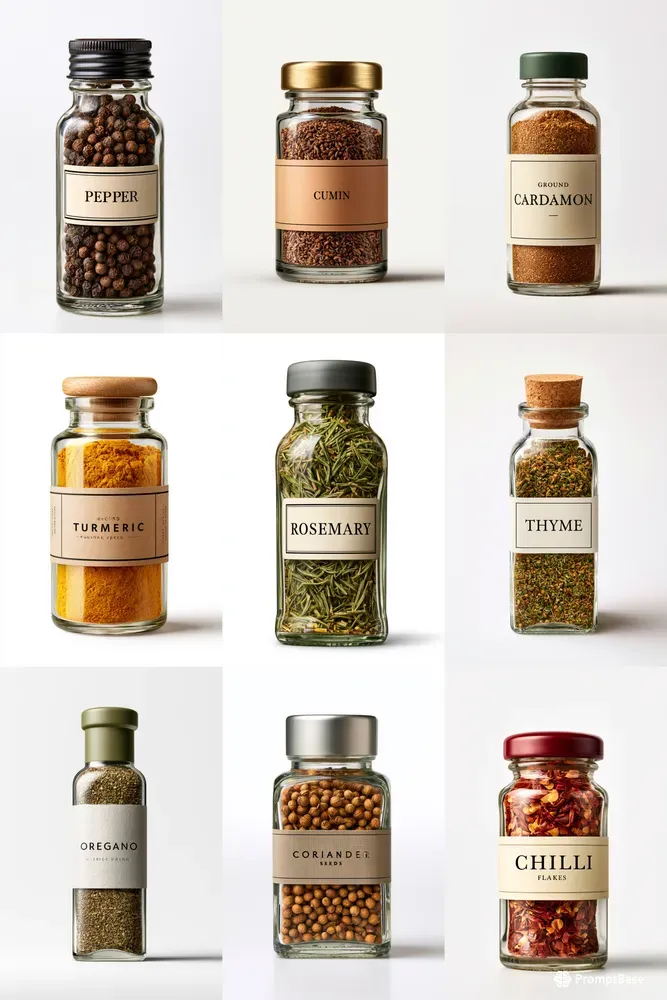Spice Bottle Png Generator