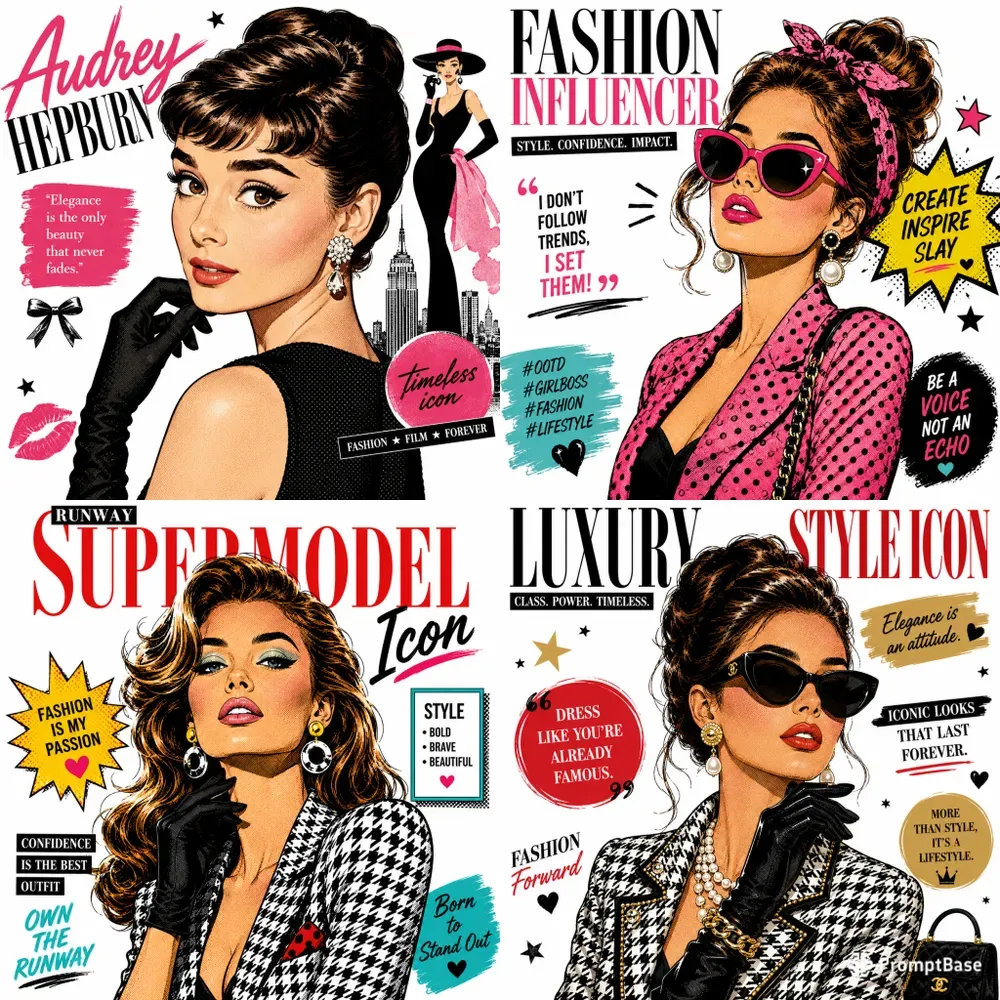 Pop Art Fashion Diva Creators