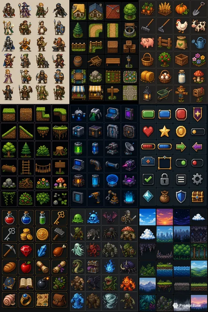Pixel Art Game Asset Studios