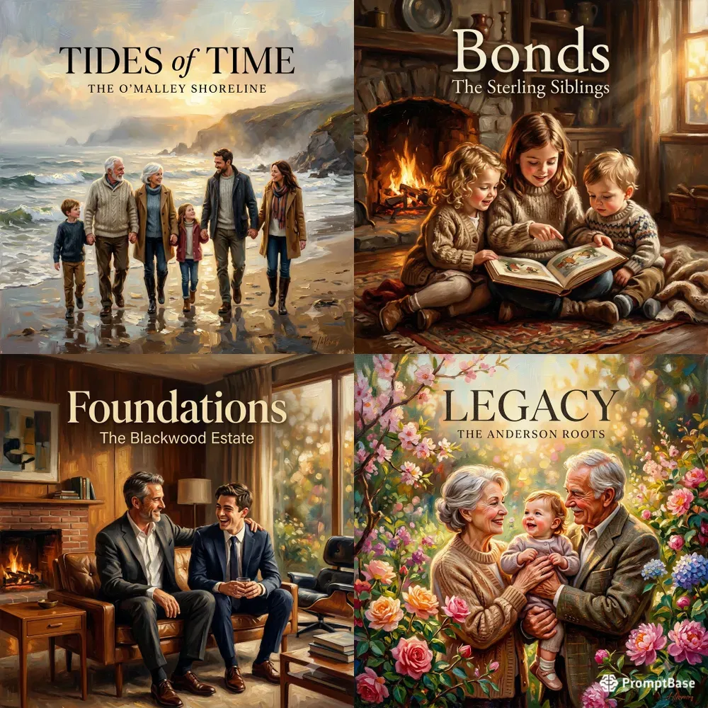Artistic Family Legacy Album Cover Art