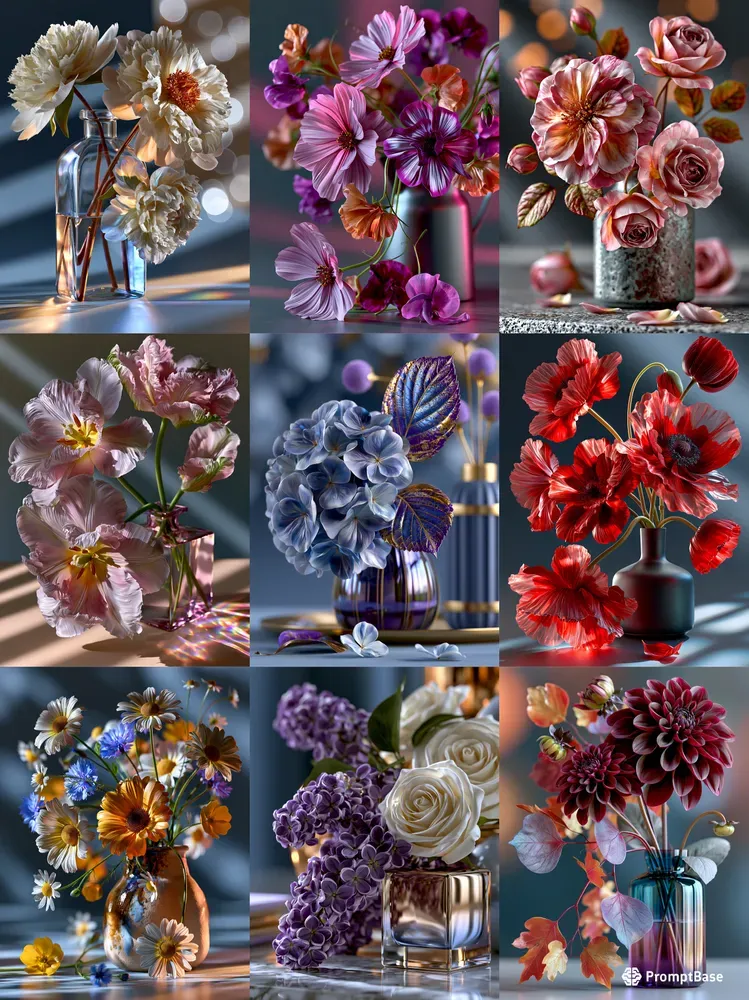 Luxury Floral Still Lifes