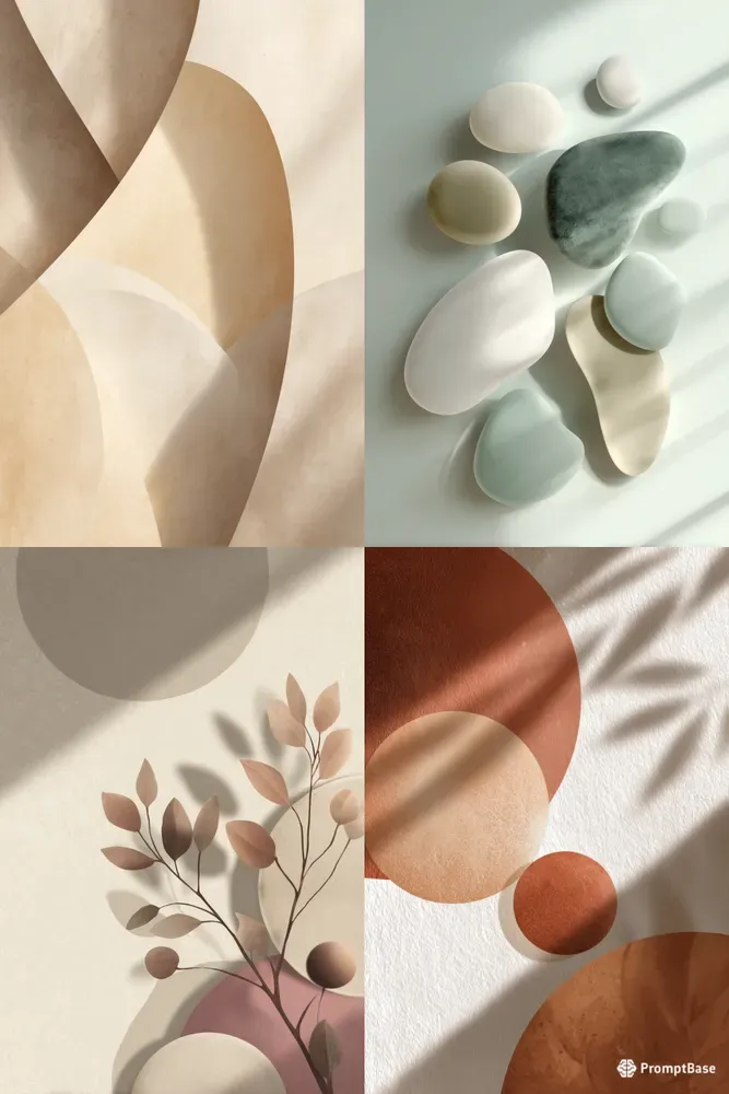 Minimalist Boho Wall Art Neutral