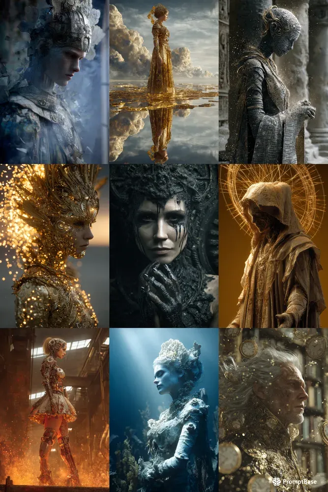 Custom Deity Portrait Art Generator