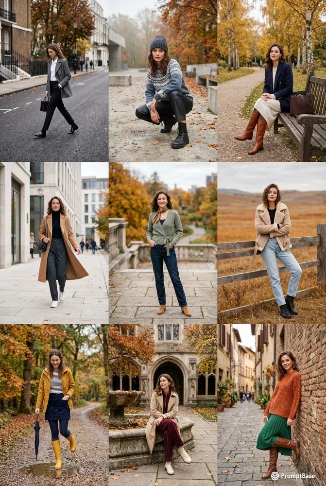 Autumn Editorial Fashion Lookbooks