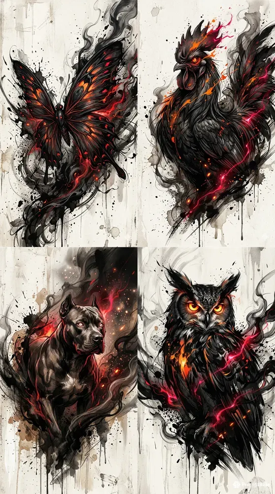 Dark Ember Portraits