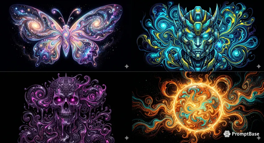 Psychedelic Liquid Art