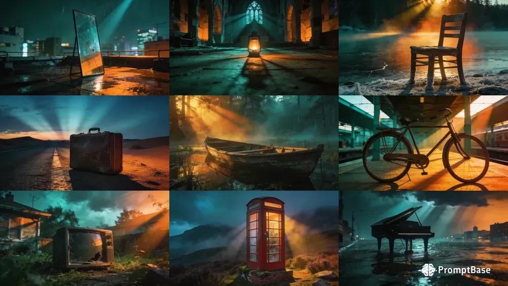 Cinematic World Objects In Scenes