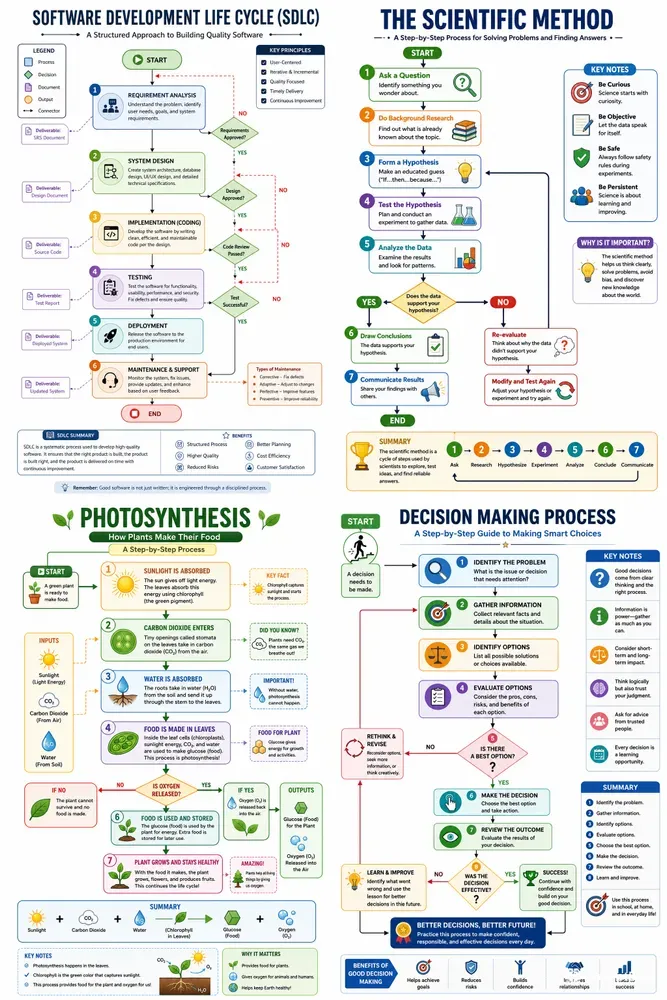 Educational Flowchart Generator Pro