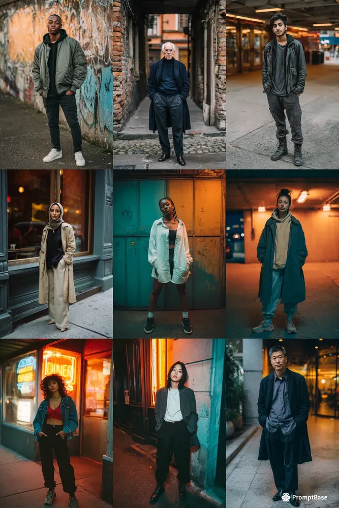 Cinematic Street Portraits