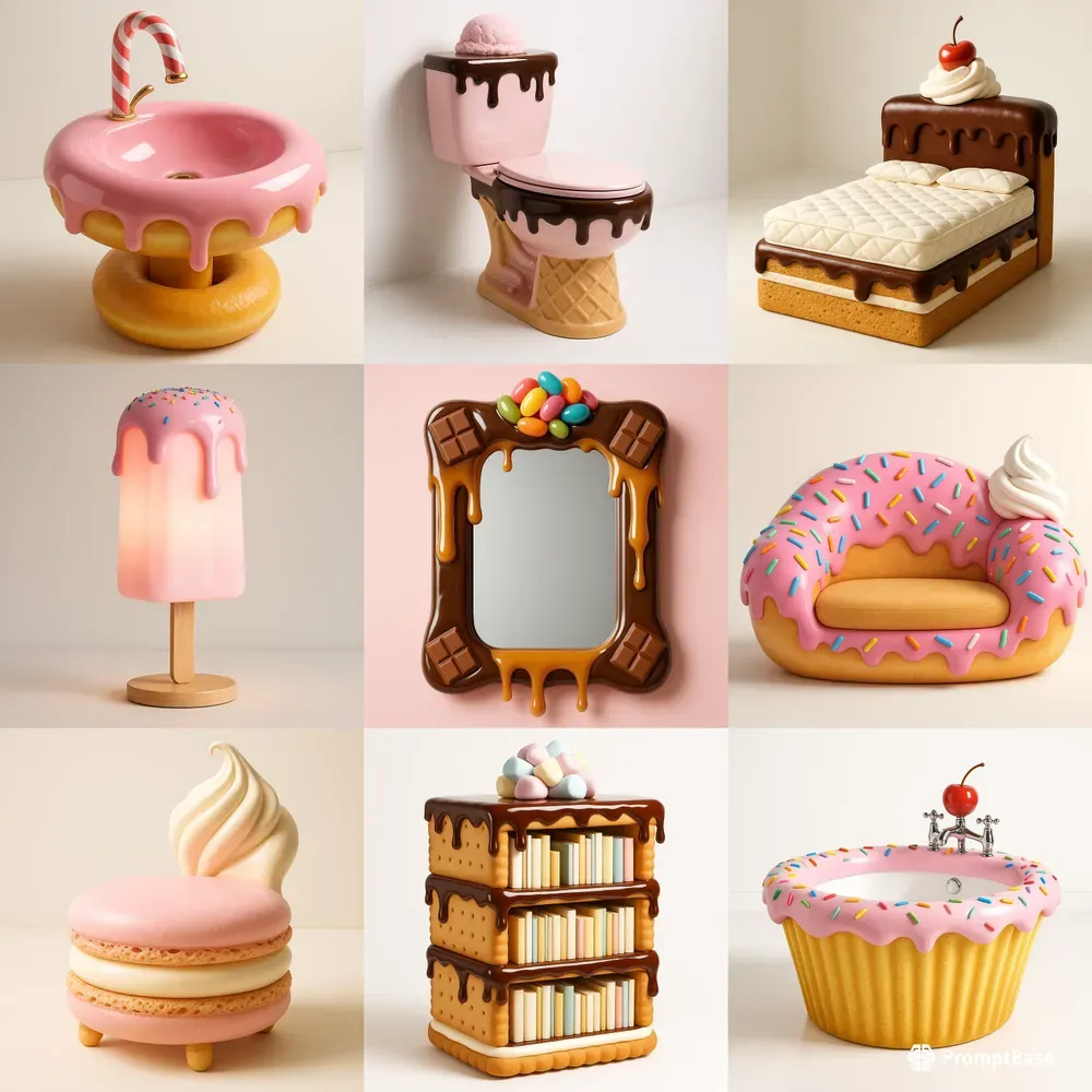 Dessertinspired Home Objects