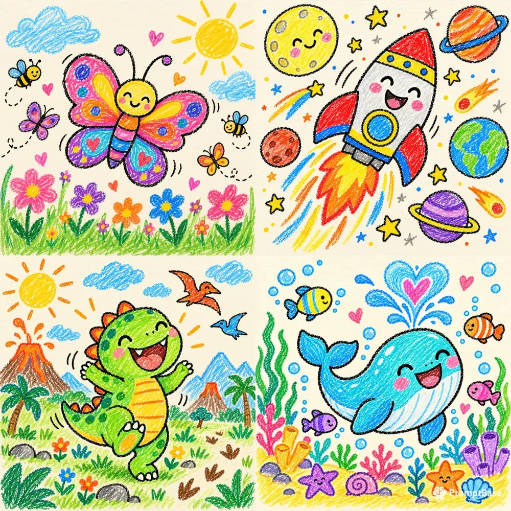 Kids Crayon Magics