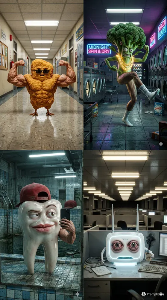 Cursed 3D Shitpost Characters Viral