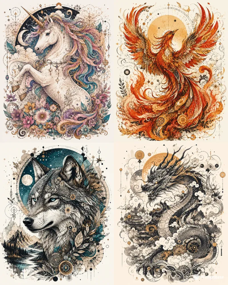 Unique Artistic Doodle Art Generator