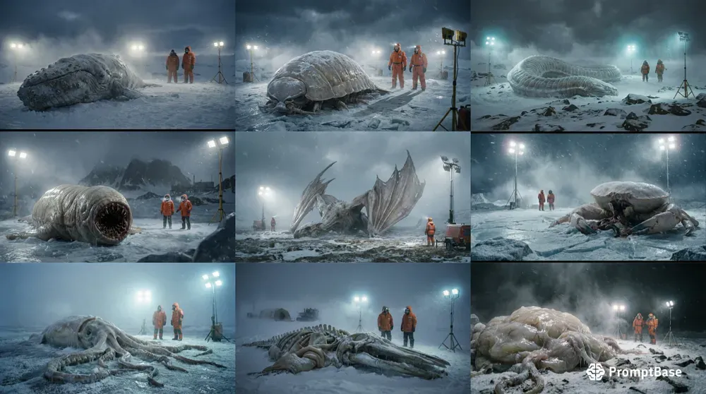 Cinematic Arctic Horror Aesthetics